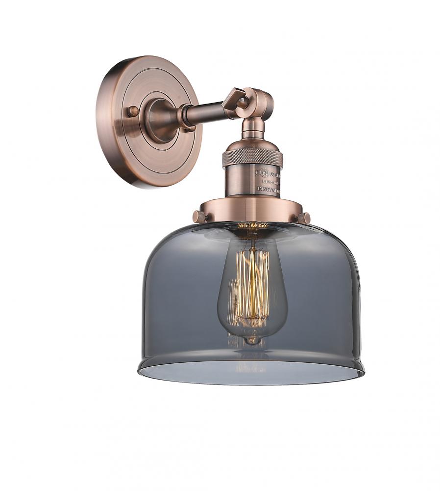 Bell - 1 Light - 8 inch - Antique Copper - Adjustable Sconce