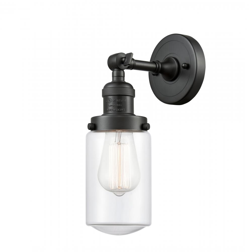 Dover - 1 Light - 5 inch - Oil Rubbed Bronze - Adjustable Sconce