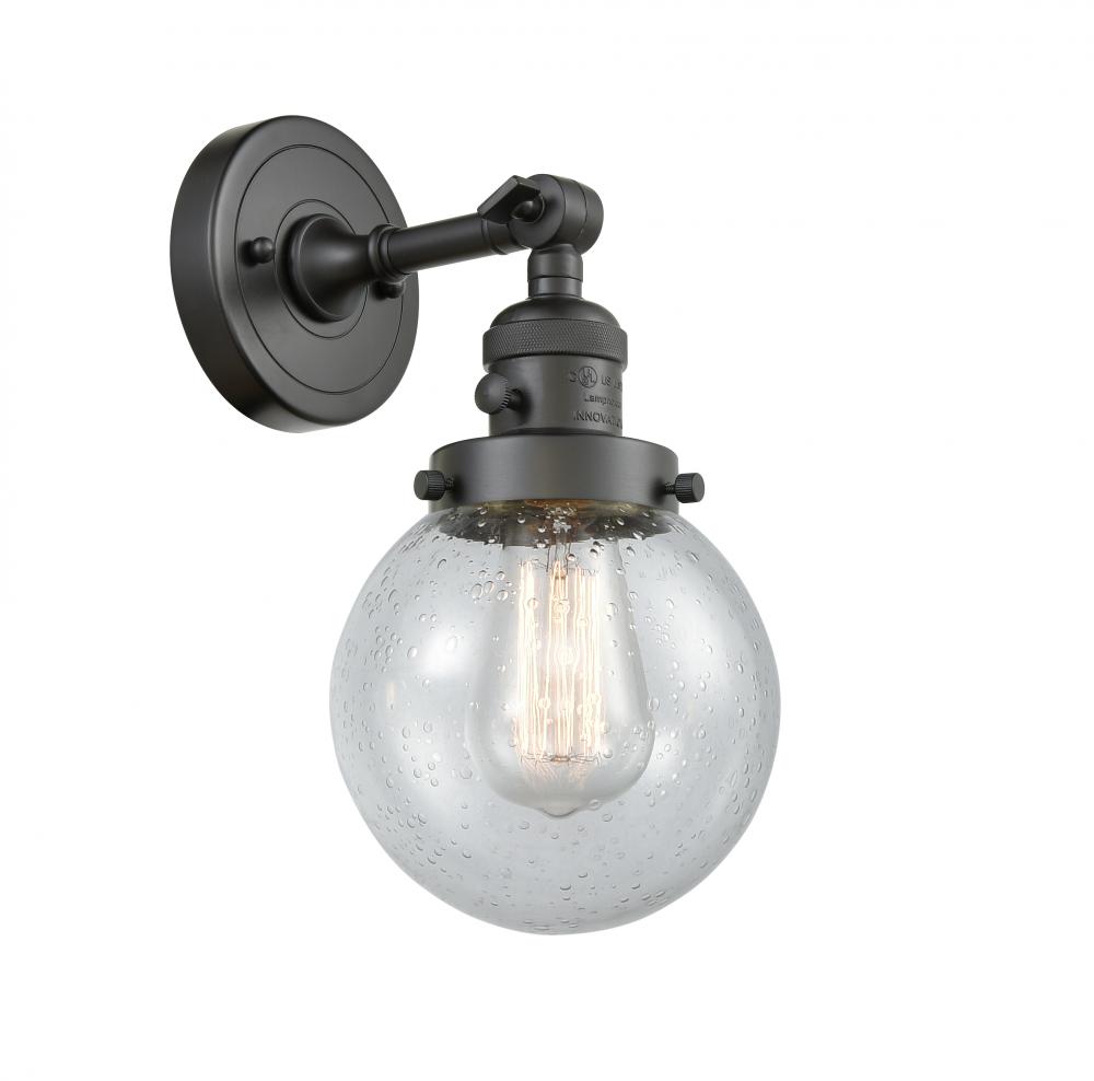 Beacon - 1 Light - 6 inch - Oil Rubbed Bronze - Adjustable Sconce