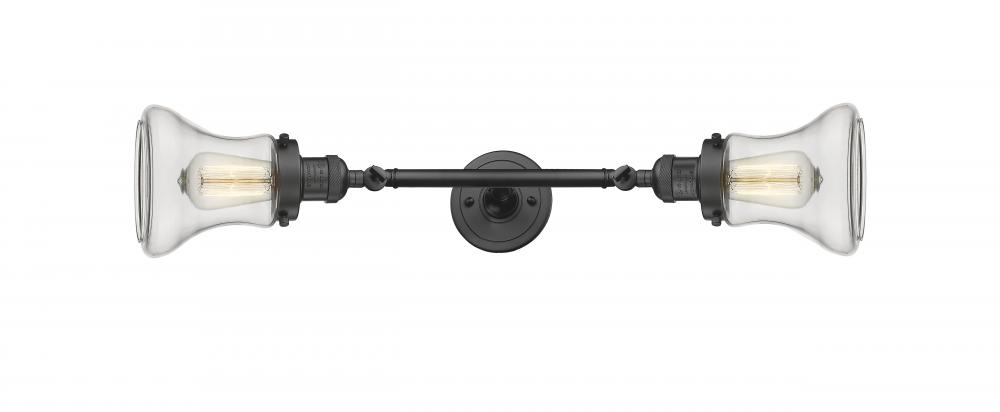 Bellmont - 2 Light - 6 inch - Oil Rubbed Bronze - Adjustable Bath Vanity Light