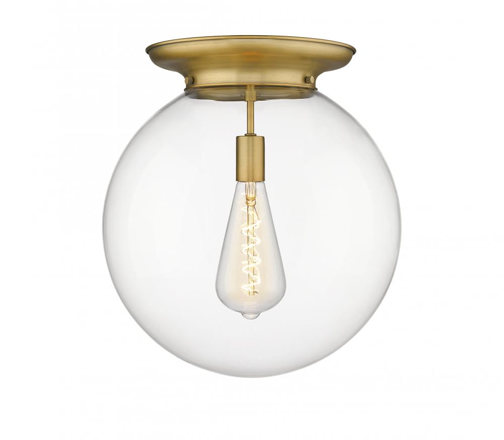 Beacon - 1 Light - 16 inch - Brushed Brass - Flush Mount