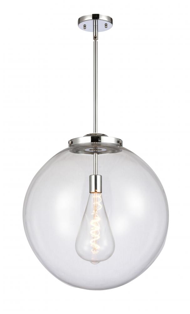 Beacon - 1 Light - 18 inch - Polished Chrome - Stem Hung - Pendant