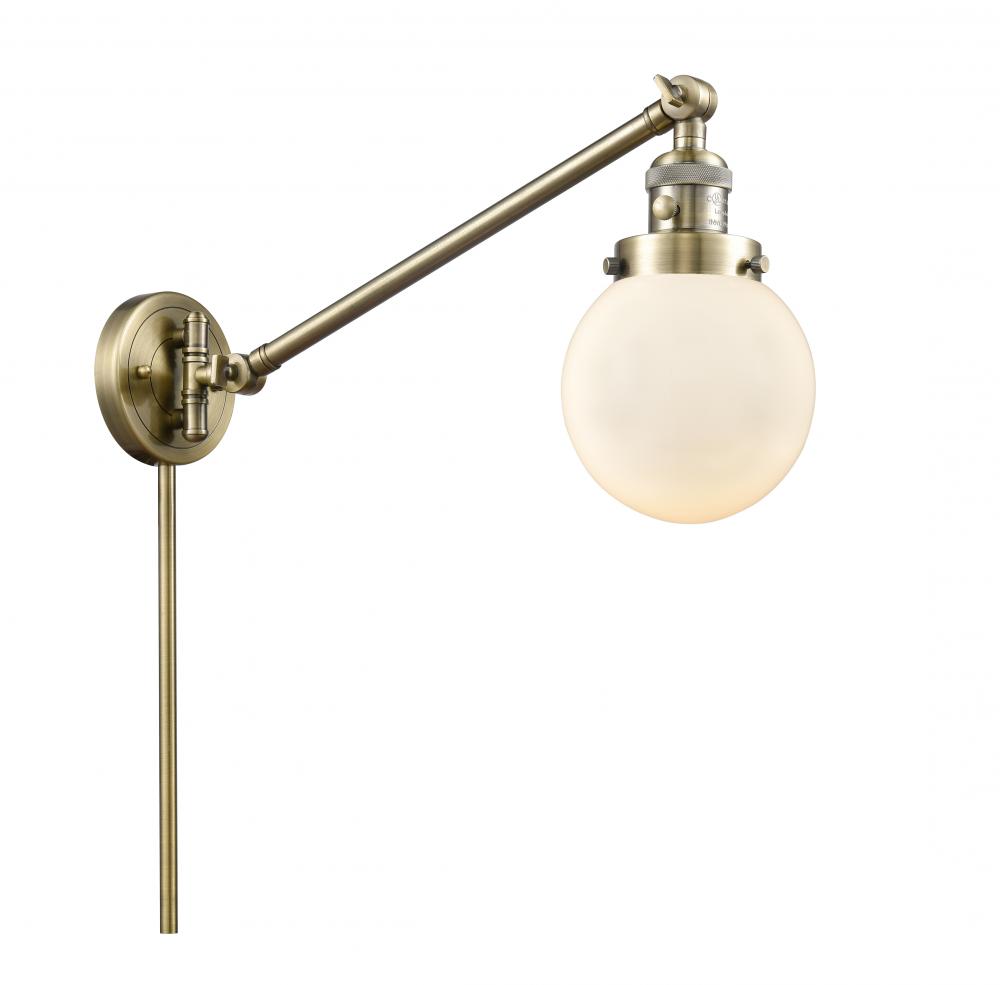 Beacon - 1 Light - 6 inch - Antique Brass - Swing Arm