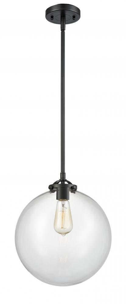 Beacon - 1 Light - 12 inch - Oil Rubbed Bronze - Cord hung - Mini Pendant