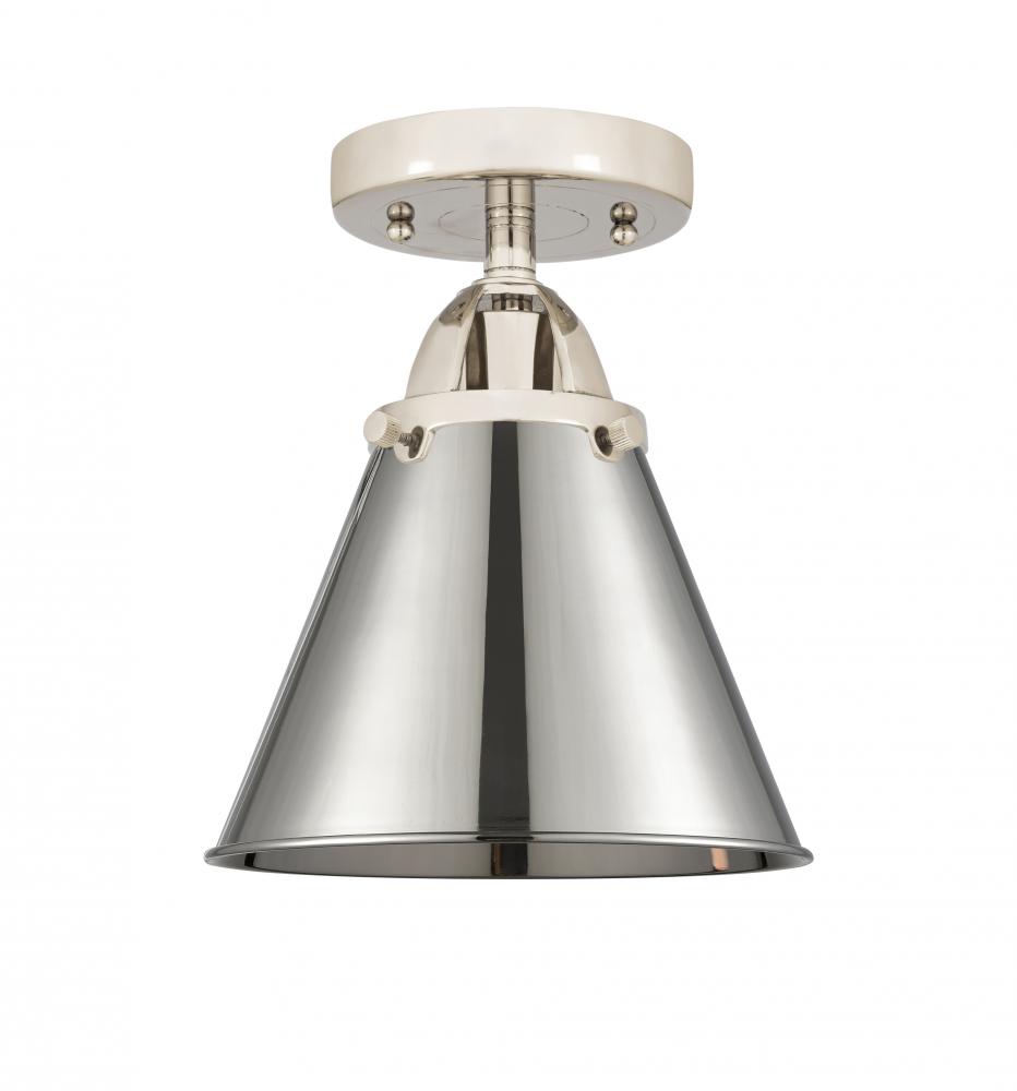 Appalachian - 1 Light - 8 inch - Polished Nickel - Semi-Flush Mount