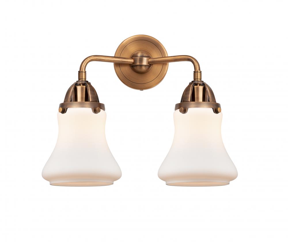 Bellmont - 2 Light - 14 inch - Satin Gold - Bath Vanity Light