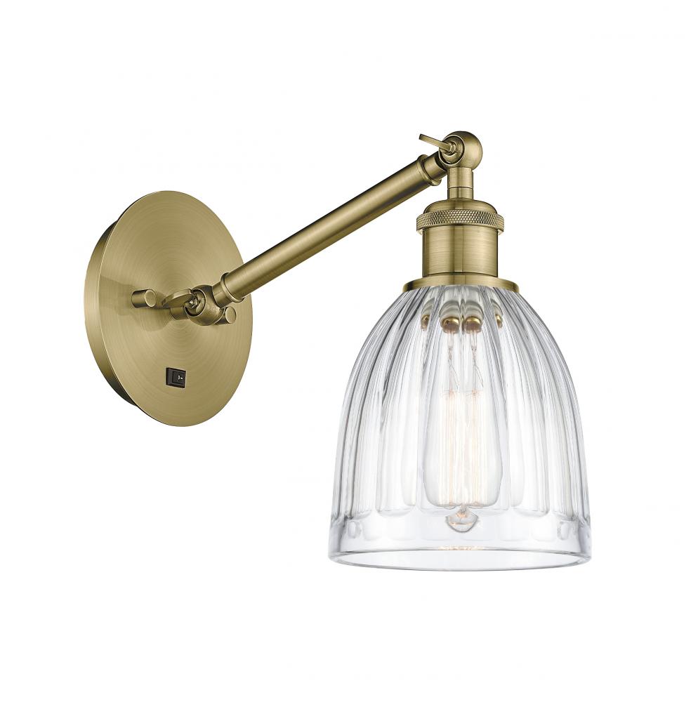 Brookfield - 1 Light - 6 inch - Antique Brass - Sconce