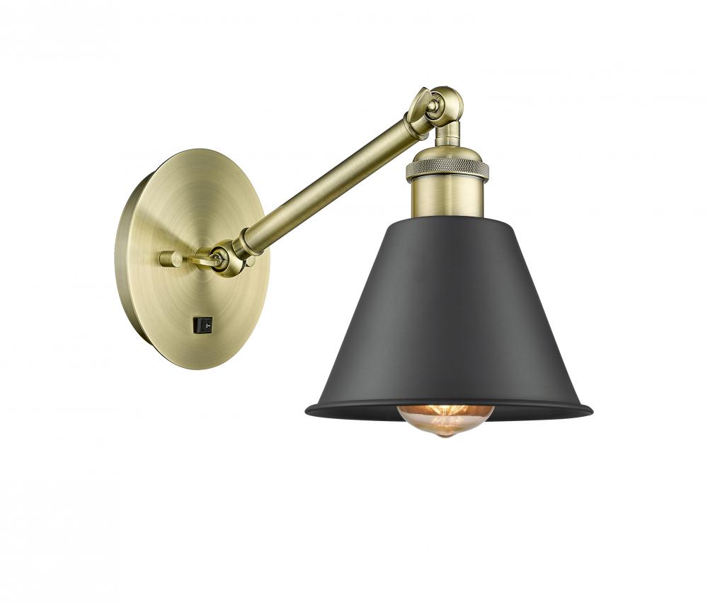 Smithfield - 1 Light - 7 inch - Antique Brass - Sconce