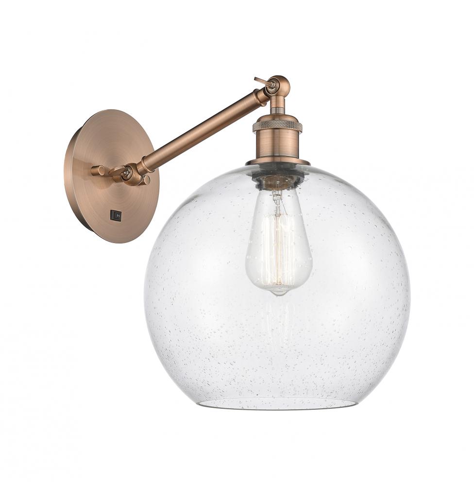 Athens - 1 Light - 10 inch - Antique Copper - Adjustable - Sconce