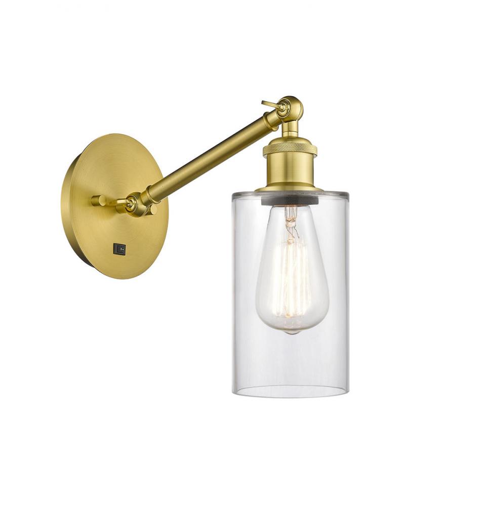 Clymer - 1 Light - 4 inch - Satin Gold - Sconce