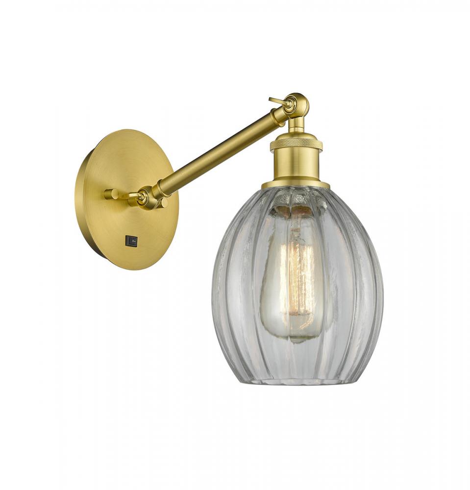 Eaton - 1 Light - 6 inch - Satin Gold - Sconce