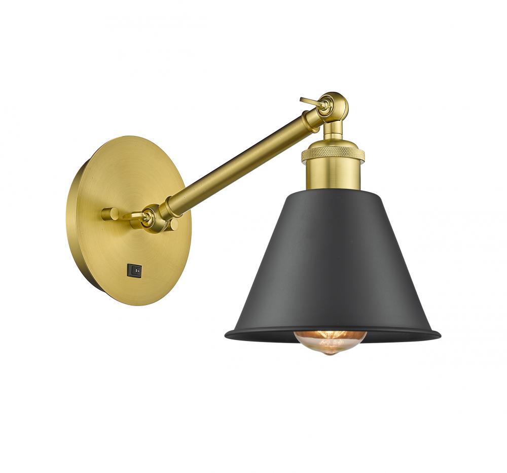 Smithfield - 1 Light - 7 inch - Black Antique Brass - Sconce