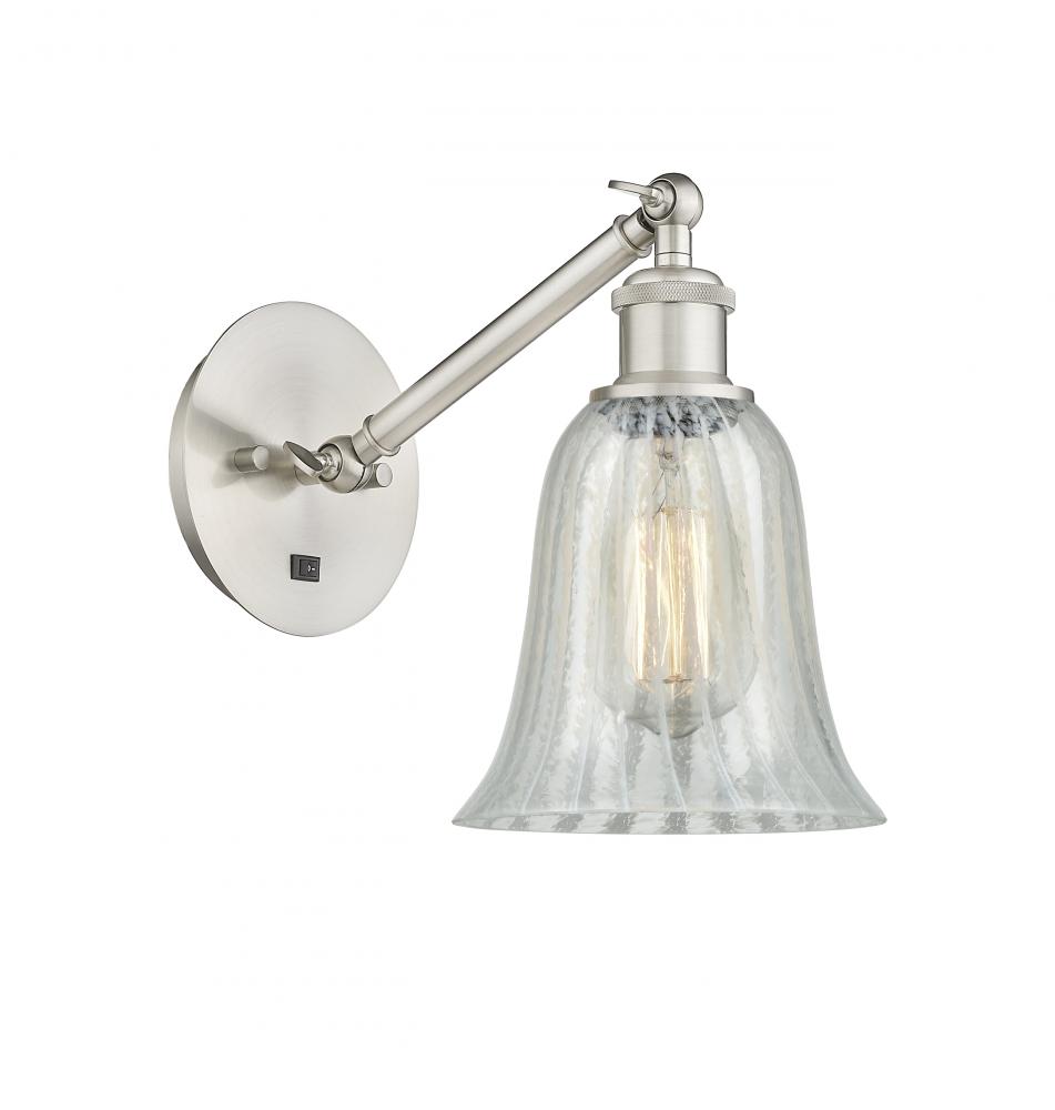 Hanover - 1 Light - 6 inch - Brushed Satin Nickel - Sconce