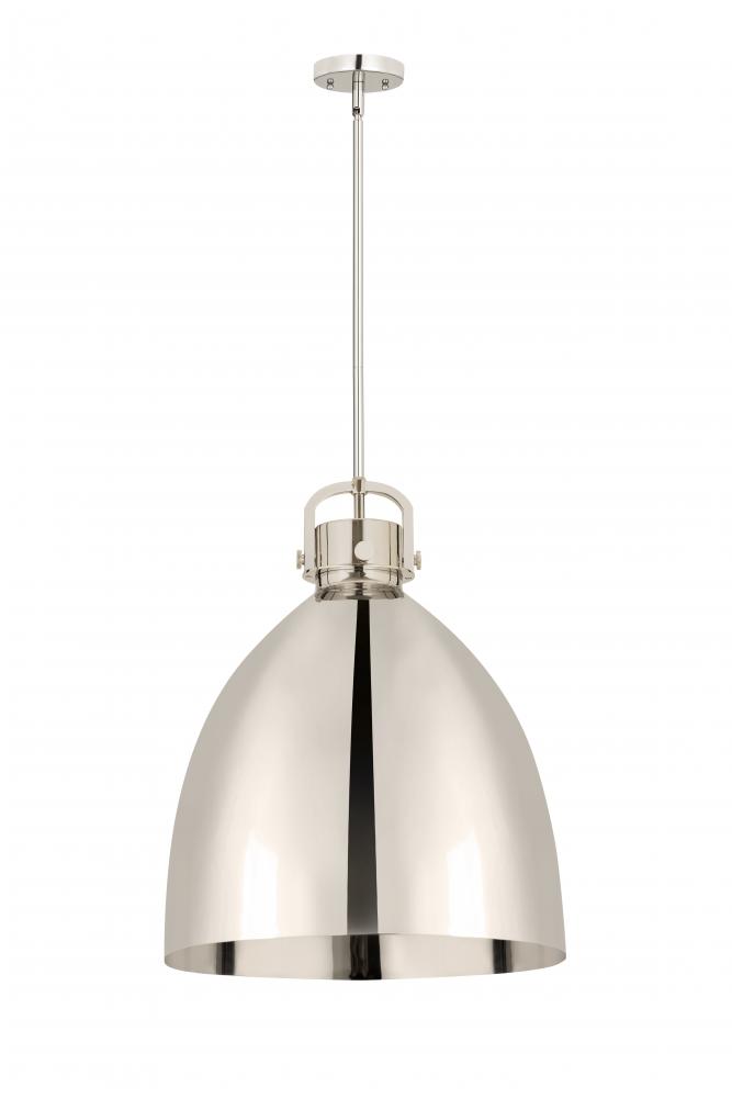 Newton Sphere - 1 Light - 18 inch - Polished Nickel - Multi Pendant