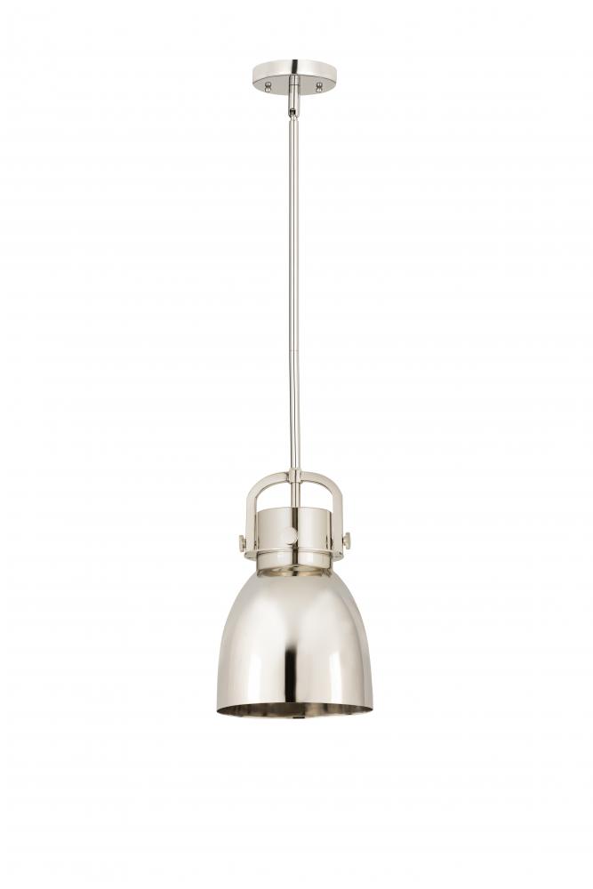 Newton Sphere - 1 Light - 8 inch - Polished Nickel - Multi Pendant