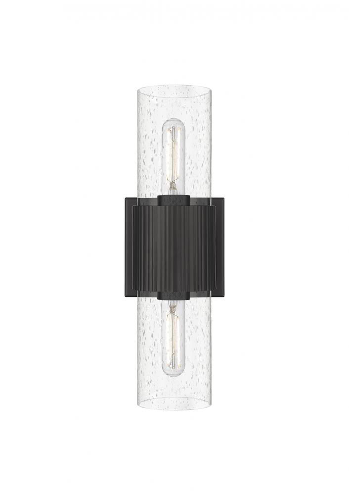 Bolivar - 2 Light - 5 inch - Matte Black - Bath Vanity Light