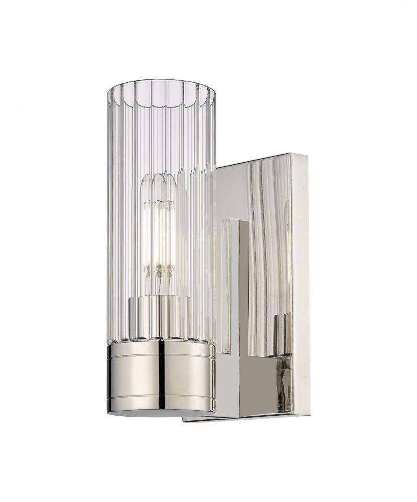 Empire - 1 Light - 5 inch - Polished Nickel - Sconce