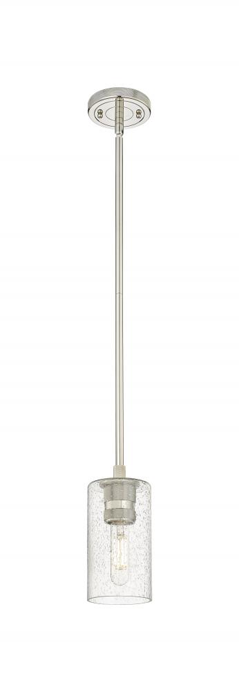 Crown Point - 1 Light - 5 inch - Polished Nickel - Pendant