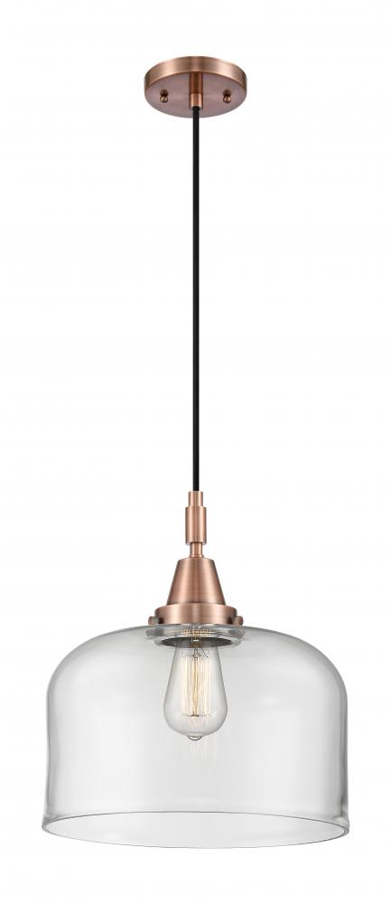 Bell - 1 Light - 12 inch - Antique Copper - Mini Pendant