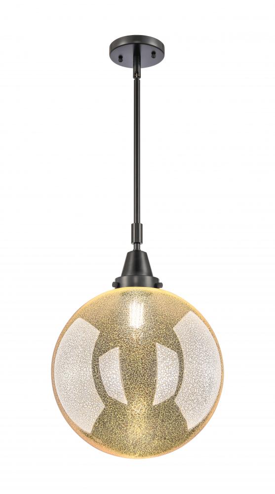 Beacon - 1 Light - 12 inch - Matte Black - Mini Pendant