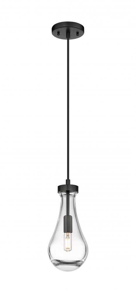 Owego - 1 Light - 5 inch - Matte Black - Pendant