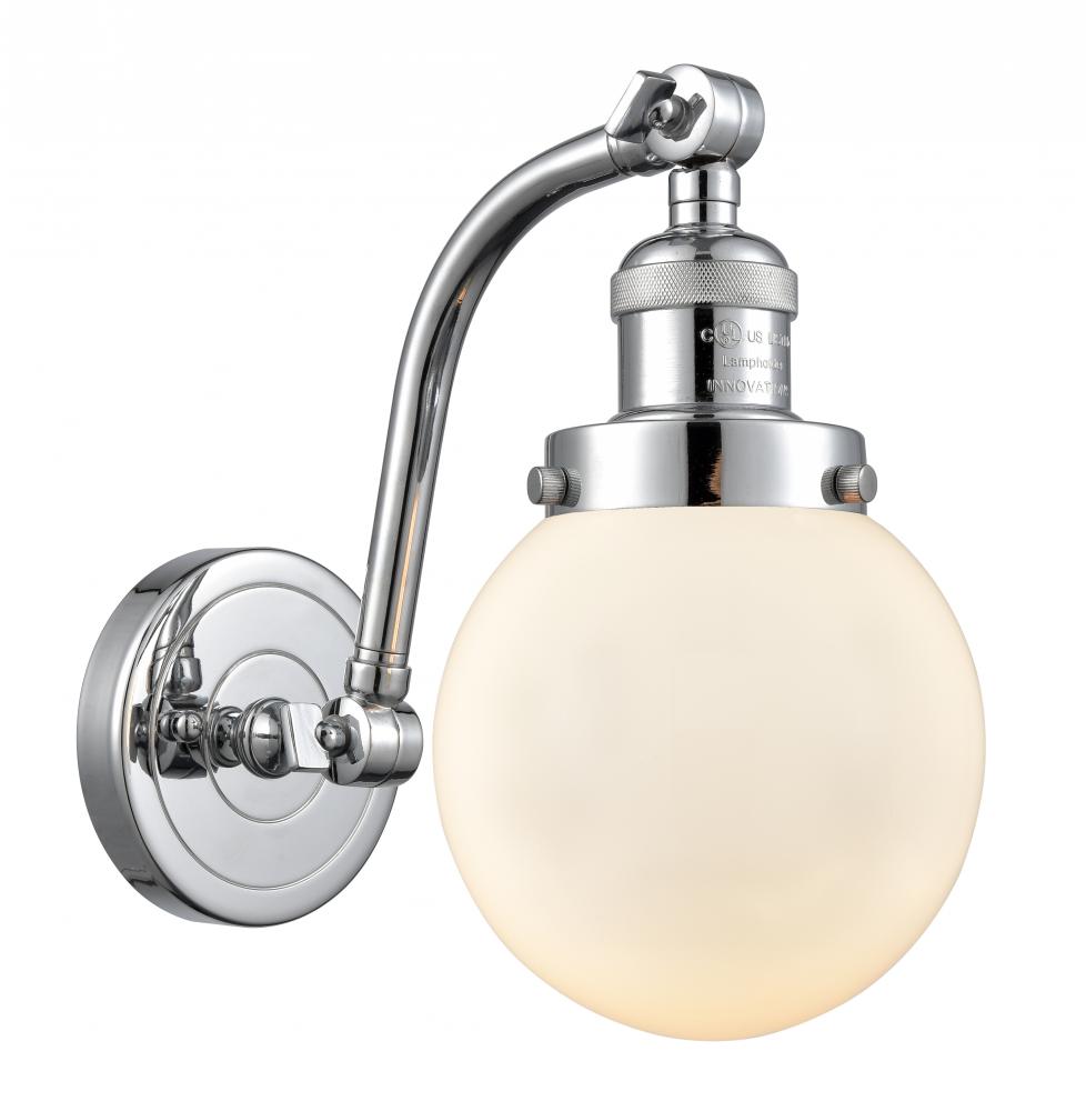 Beacon - 1 Light - 6 inch - Polished Chrome - Adjustable Sconce