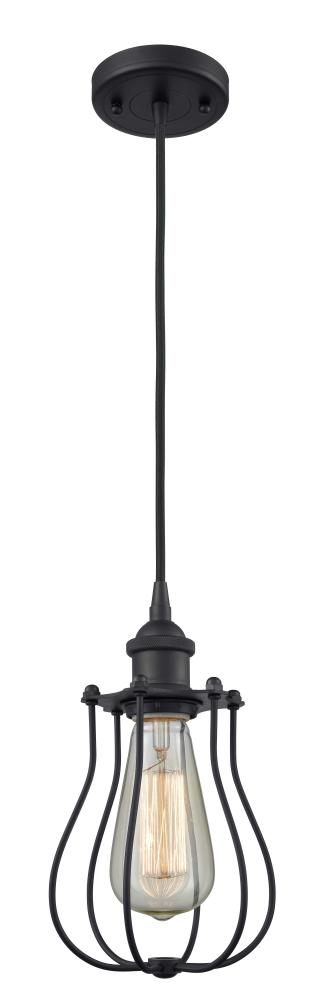 Barrington - 1 Light - 6 inch - Brushed Satin Nickel - Cord hung - Mini Pendant