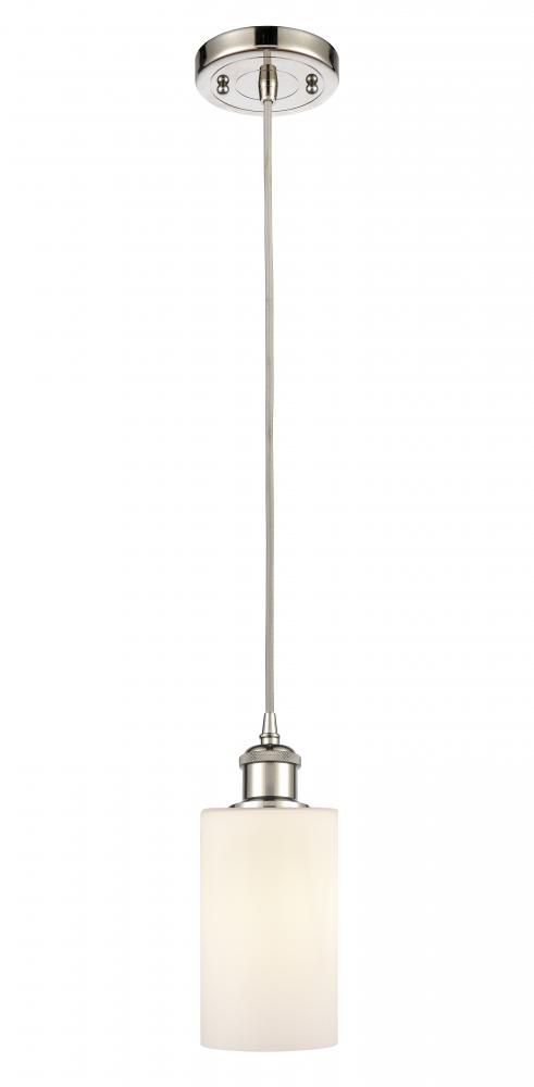 Paladin - 1 Light - 7 inch - Polished Nickel - Cord hung - Mini Pendant