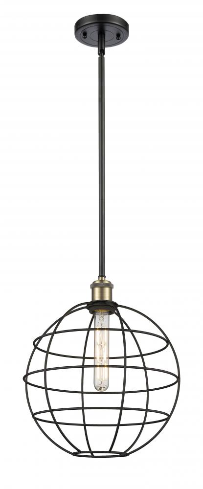 Lake Placid - 1 Light - 12 inch - Black Antique Brass - Multi Pendant