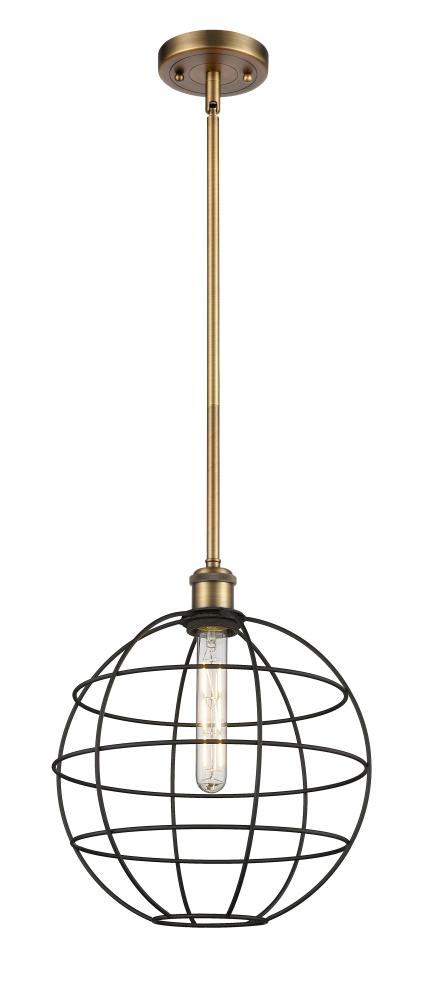 Lake Placid - 1 Light - 12 inch - Brushed Brass - Multi Pendant