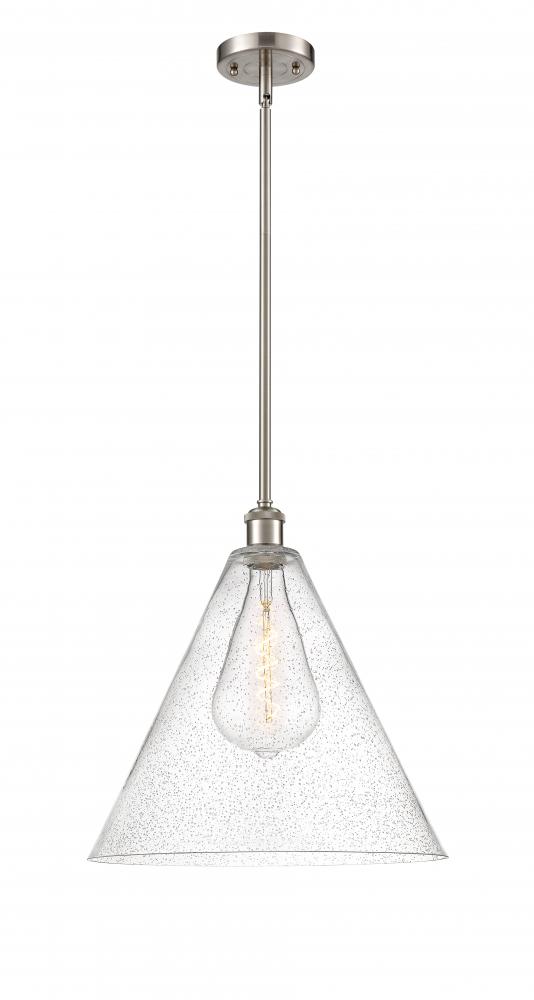 Berkshire - 1 Light - 16 inch - Brushed Satin Nickel - Pendant