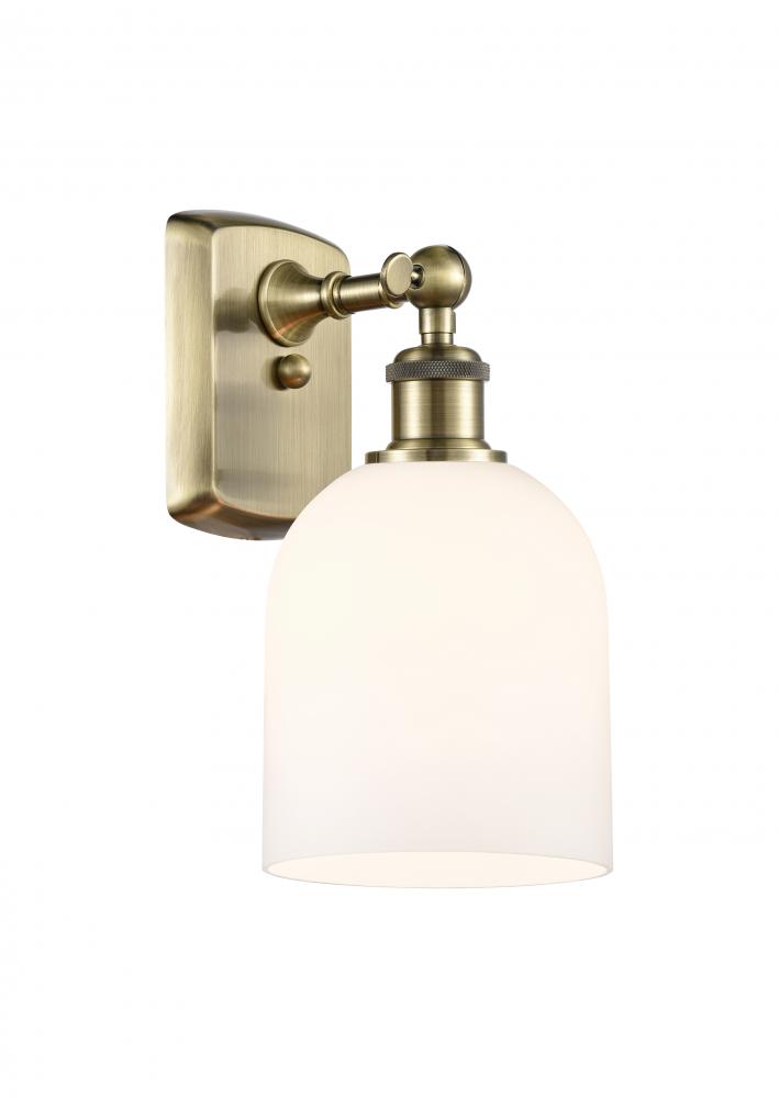 Bella - 1 Light - 6 inch - Antique Brass - Sconce