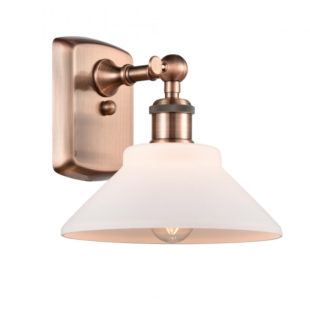 Orwell - 1 Light - 8 inch - Antique Copper - Sconce