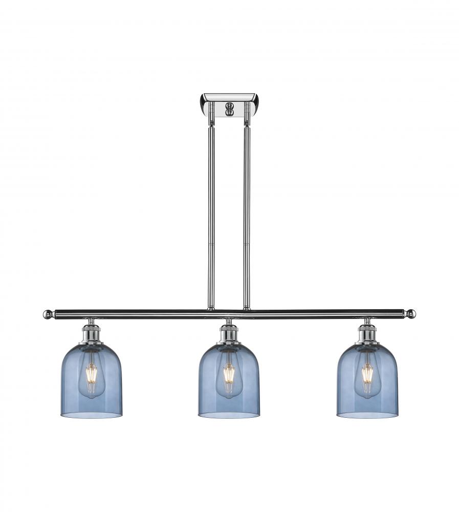 Bella - 3 Light - 36 inch - Polished Chrome - Cord hung - Island Light