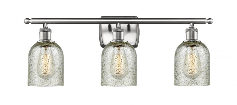 Caledonia - 3 Light - 25 inch - Brushed Satin Nickel - Bath Vanity Light