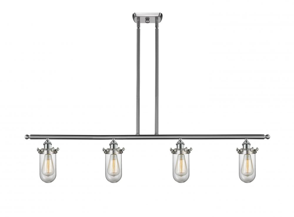 Kingsbury - 4 Light - 48 inch - White Polished Chrome - Cord hung - Island Light