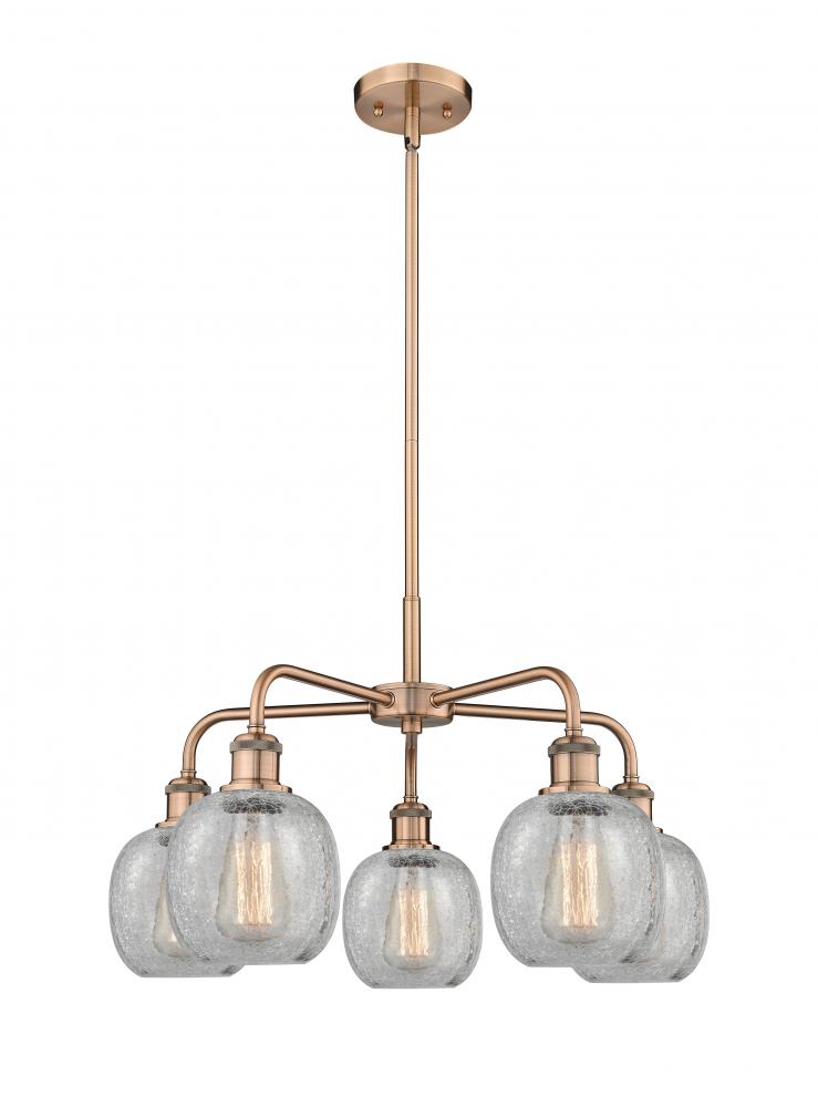 Belfast - 5 Light - 24 inch - Antique Copper - Chandelier