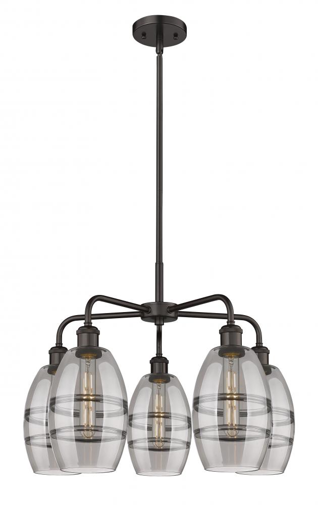 Vaz - 5 Light - 24 inch - Oil Rubbed Bronze - Chandelier