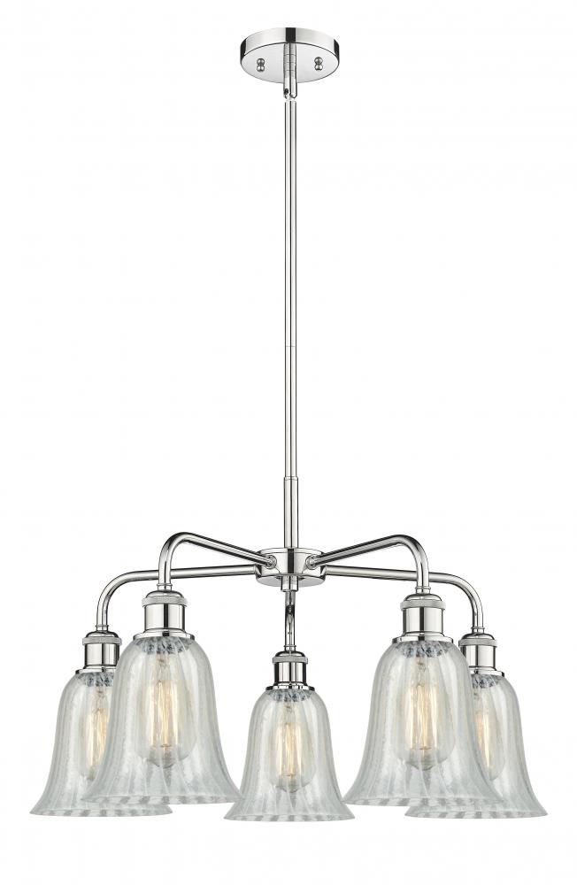 Hanover - 5 Light - 24 inch - Polished Chrome - Chandelier