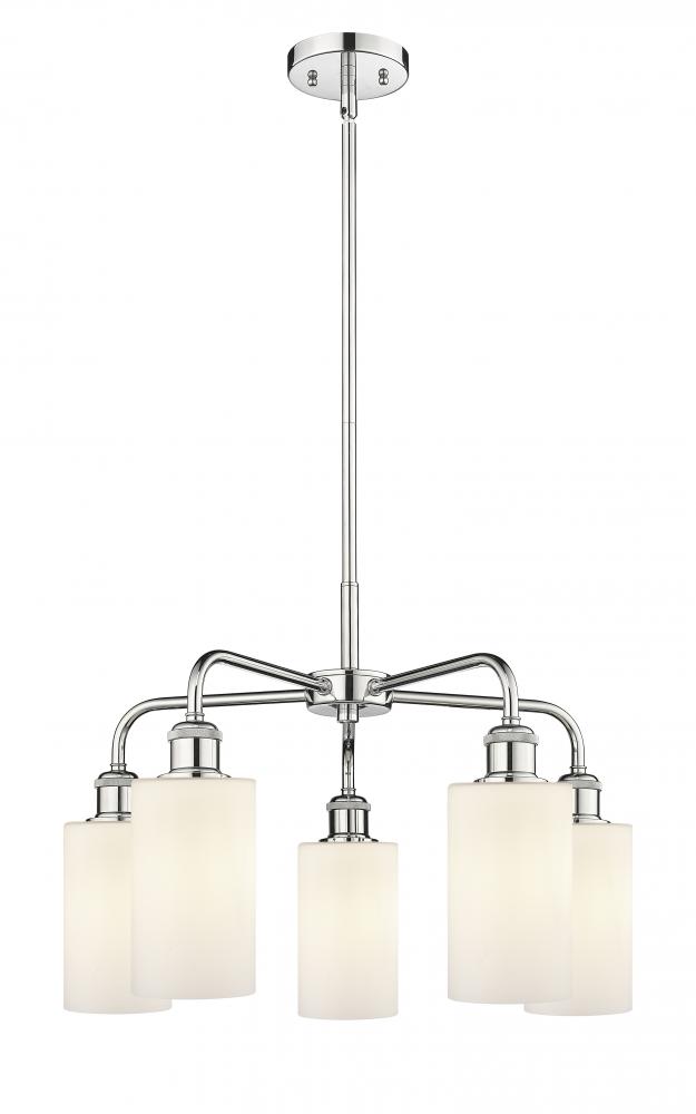 Clymer - 5 Light - 22 inch - Polished Chrome - Chandelier