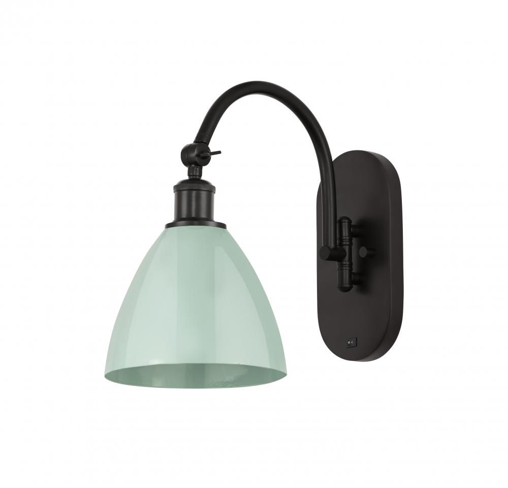 Plymouth - 1 Light - 8 inch - Oil Rubbed Bronze - Adjustable Swing Arm