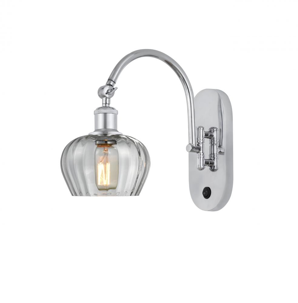 Fenton - 1 Light - 7 inch - Polished Chrome - Adjustable Swing Arm