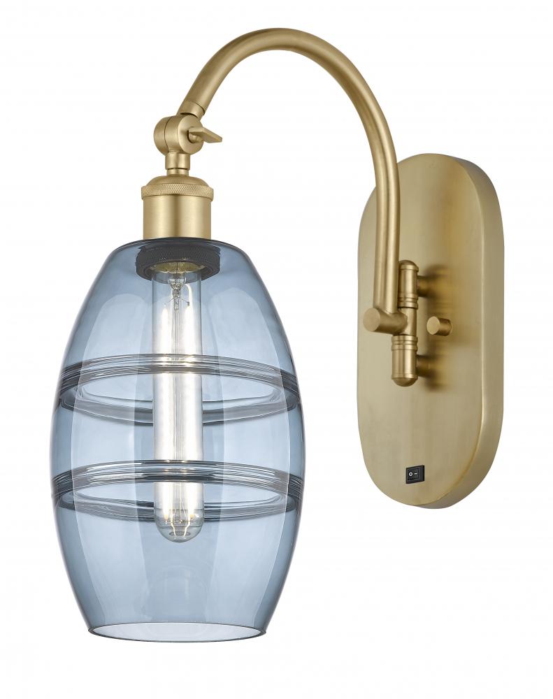 Vaz - 1 Light - 6 inch - Satin Gold - Sconce