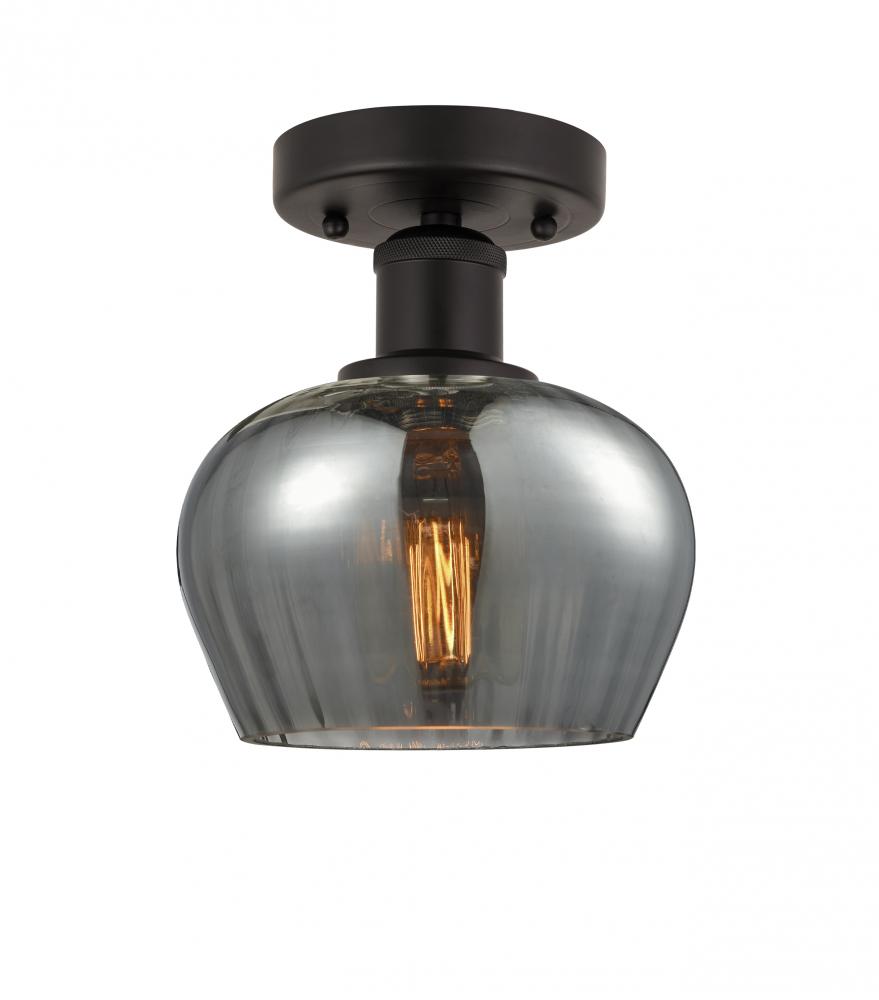 Fenton - 1 Light - 7 inch - Oil Rubbed Bronze - Semi-Flush Mount