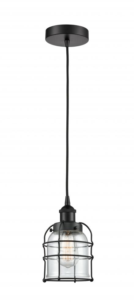 Bell Cage - 1 Light - 6 inch - Polished Nickel - Multi Pendant