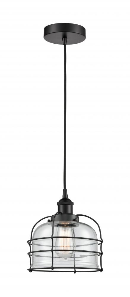 Bell Cage - 1 Light - 9 inch - Polished Nickel - Multi Pendant