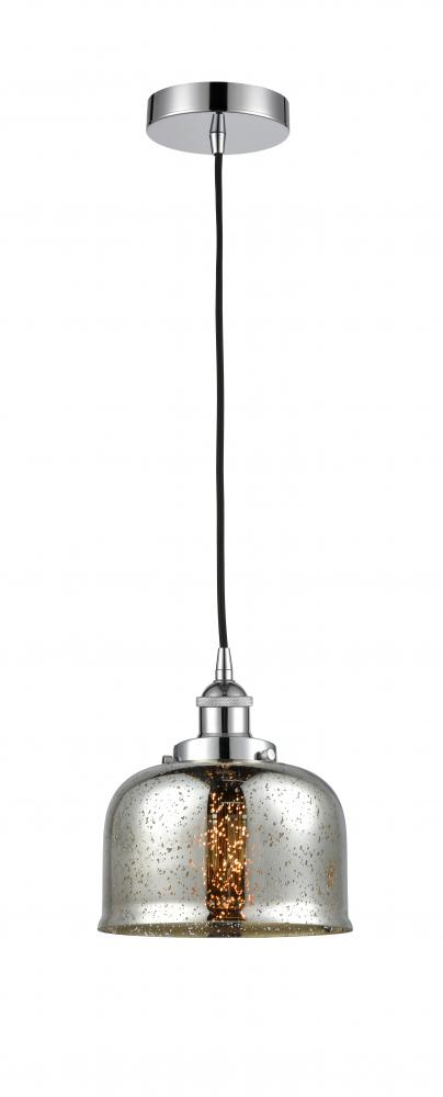 Cone - 1 Light - 8 inch - Polished Chrome - Mini Pendant