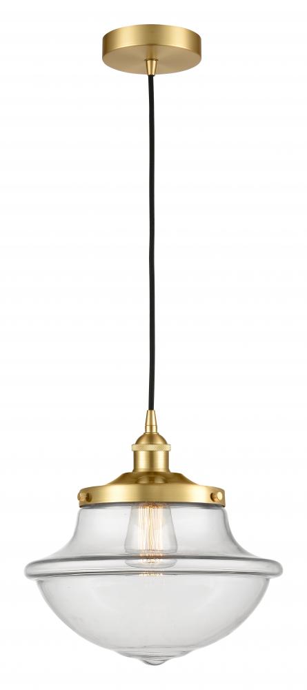 Oxford - 1 Light - 12 inch - Satin Gold - Multi Pendant