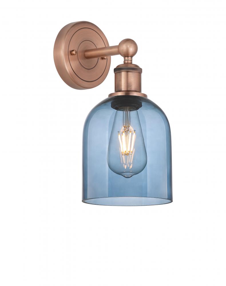 Bella - 1 Light - 6 inch - Antique Copper - Sconce