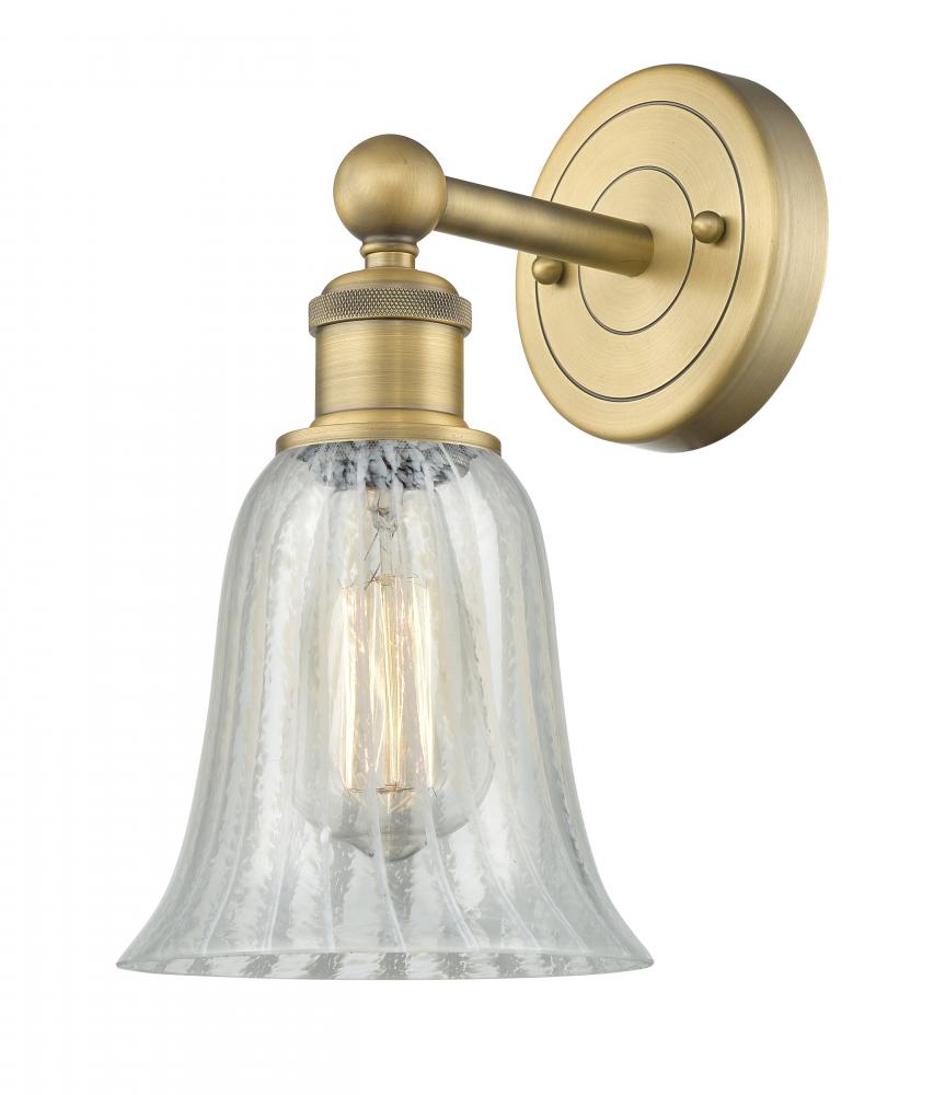 Hanover - 1 Light - 6 inch - Brushed Brass - Sconce